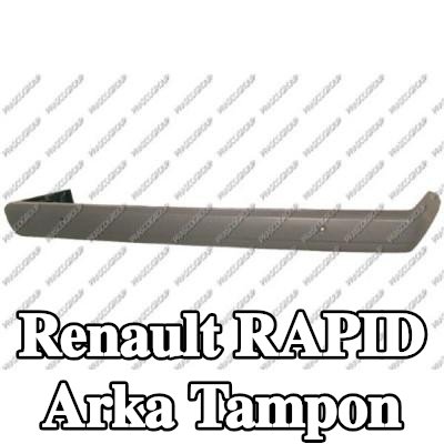 PRASCO Arka tampon Arka, sensör tutuculu — Renault Rapid