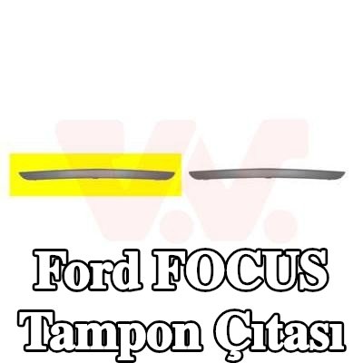 VAN WEZEL Tampon çıtası Sağ Ön — 2002 Ford Focus