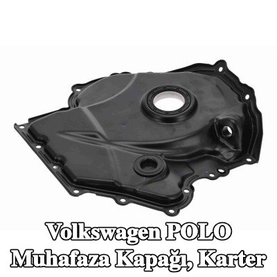 VAICO Muhafaza kapağı, karter — Volkswagen Polo