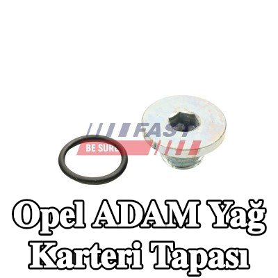 FAST Yağ karteri tapası M14x1, 5, conta halkası ile — Opel Adam