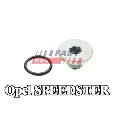 FAST سدادة حوض الزيت M14x1, 5, مع حلقة مانعة للتسرب — Opel Speedster