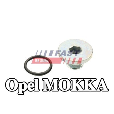 FAST سدادة حوض الزيت M14x1, 5, مع حلقة مانعة للتسرب — Opel Mokka