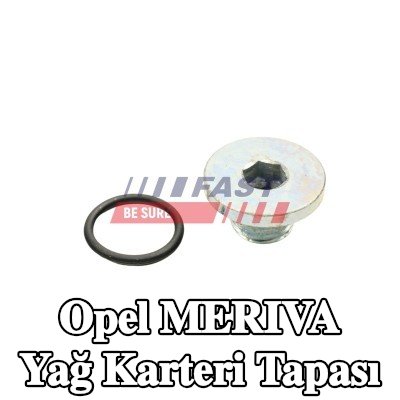 FAST Yağ karteri tapası M14x1, 5, conta halkası ile — Opel Meriva