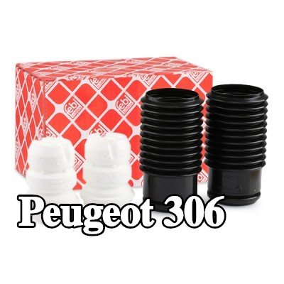 FEBI BILSTEIN طقم غطاء الغبار، ممتص الصدمات — Peugeot 306
