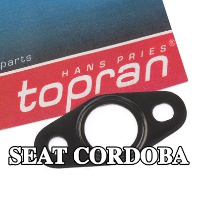 TOPRAN حشية التوربو العلوية — 2000 SEAT Cordoba