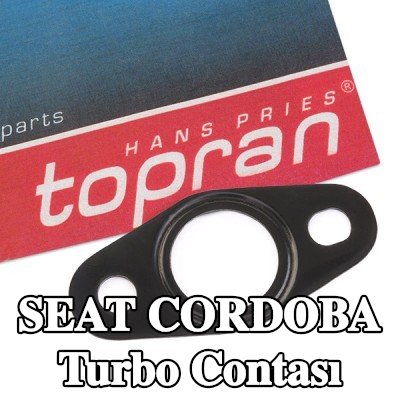 TOPRAN Turbo contası Üst — 2000 SEAT Cordoba