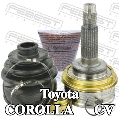 FEBEST وصلة المحور الأمامي, جانب العجلة — 1999 Toyota Corolla