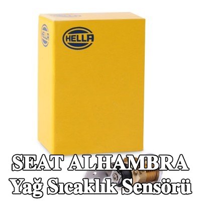 HELLA Conta/sızdırmazlık elemanı ile yağ sıcaklığı sensörü — 2000 SEAT Alhambra