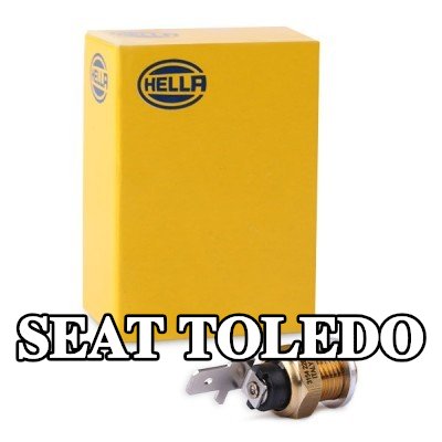 HELLA مستشعر درجة حرارة الزيت مع حشية/مانع تسرب — 1997 SEAT Toledo