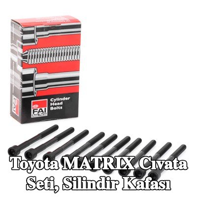 FAI AutoParts Cıvata Kiti, cylinder head M10 x 1.5, 147mm — Toyota Matrix