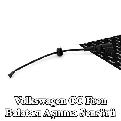 RIDEX Fren balatası aşınma sensörü Arka Aks, 260mm — Volkswagen Cc