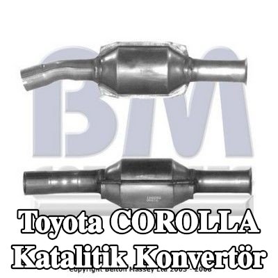 VEGAZ Sabitleme/montaj malzemesi dahil katalitik konvertör — 1997 Toyota Corolla