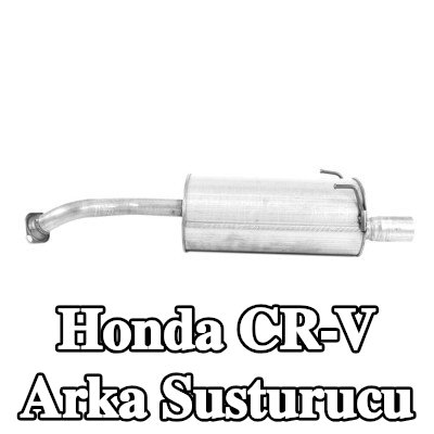 WALKER Arka susturucu 950mm, montaj parçaları olmadan — 2000 Honda Cr-v