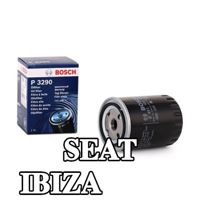 BOSCH فلتر الزيت مع صمام واحد مانع للرجوع — 2002 SEAT Ibiza