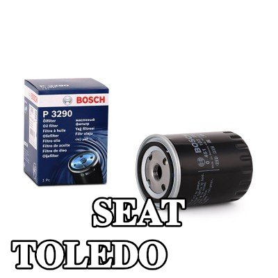 BOSCH فلتر الزيت مع صمام واحد مانع للرجوع — 1997 SEAT Toledo