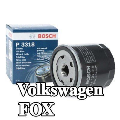 BOSCH فلتر الزيت مع صمام واحد مانع للرجوع — 2005 Volkswagen Fox