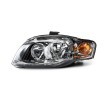 ABAKUS Far Sağ, H7, P21W, W5W, far seviyeleme motorlu, Lens Rengi (yön göstergesi): Sarı, ampul içermez — 2005 Audi A4 (2)