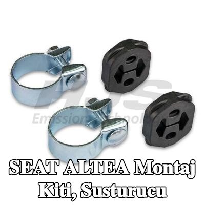 HJS Montaj Kiti, kelepçeli susturucu — SEAT Altea