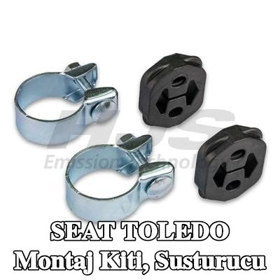 HJS Montaj Kiti, kelepçeli susturucu — 2008 SEAT Toledo