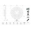BOSCH Fren diski Dış Çap: 340mm, Havalandırmalı, oluklu/delikli, iki parçalı fren diski, Kaplamalı, cıvata/vida ile — BMW 1 Series (1)