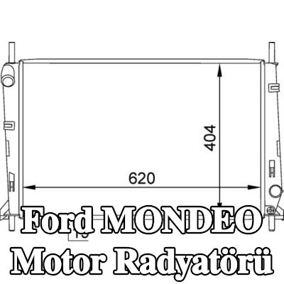 MAHLE Motor radyatörü — 1997 Ford Mondeo