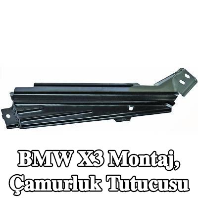 DIEDERICHS Montaj, çamurluk tutucusu — 2010 BMW X3