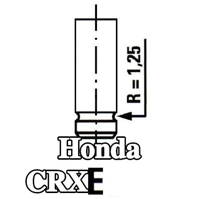 IPSA صمام العادم — Honda Crx