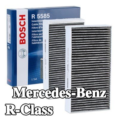 BOSCH مرشح حبوب اللقاح مرشح الكربون المنشط — Mercedes-Benz R-Class