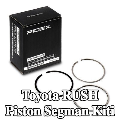 RIDEX Piston Segman Kiti — Toyota Rush