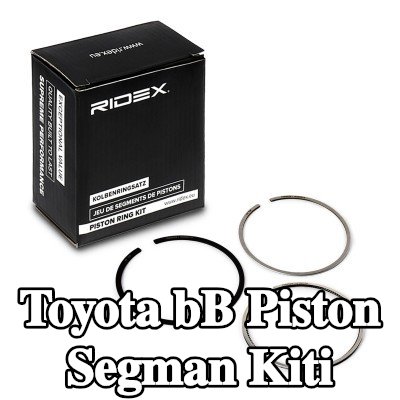 RIDEX Piston Segman Kiti — Toyota bB