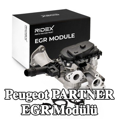 RIDEX Sabitleme/montaj malzemeli EGR Modülü — Peugeot Partner
