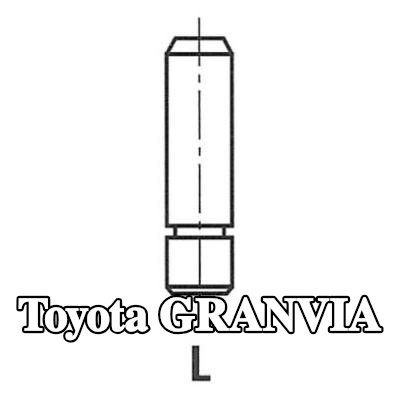 FRECCIA أدلة الصمامات — Toyota Granvia