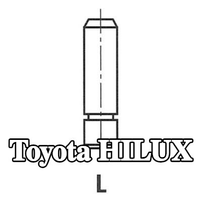 FRECCIA أدلة الصمامات — 2000 Toyota Hilux