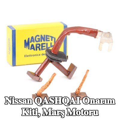 MAGNETI MARELLI Onarım Kiti, marş motoru — Nissan Qashqai