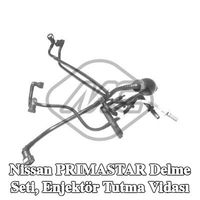 Metalcaucho Delme Seti, enjektör tutma vidası — Nissan Primastar