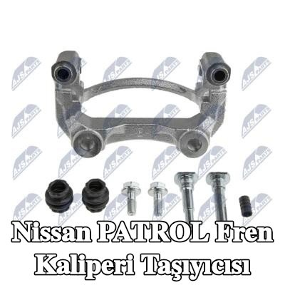 NTY Fren kaliperi taşıyıcısı Arka Aks Sol, Arka Aks Sağ — Nissan Patrol