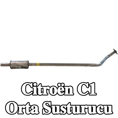 BOSAL Orta susturucu — Citroën C1