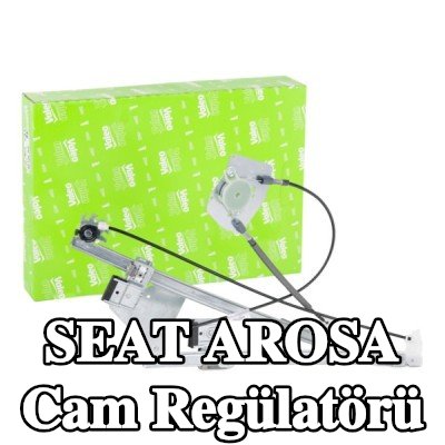 VALEO Sol ön cam regülatörü, Elektrikli, elektrik motoru olmadan — SEAT Arosa