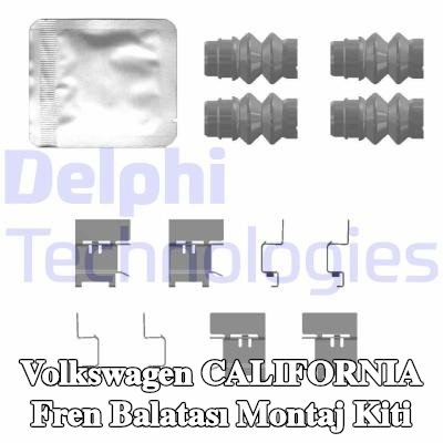 DELPHI Fren balatası montaj kiti — Volkswagen California
