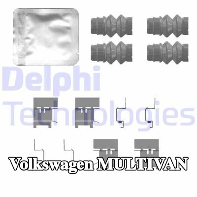 DELPHI طقم تركيب وسادات الفرامل — Volkswagen Multivan