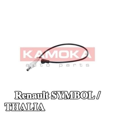KAMOKA مستشعر تآكل وسادات الفرامل للمحور الأمامي, 255mm — Renault Symbol / Thalia