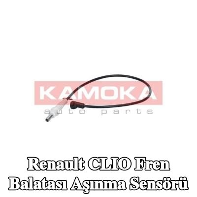 KAMOKA Ön aks fren balatası aşınma sensörü, 255mm — Renault Clio