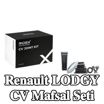 RIDEX Ön aks sol CV mafsal kiti, şanzıman tarafında — Renault Lodgy