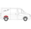 BLIC Sağ arka tekerlek kemeri kaplaması — 2020 Mercedes-Benz Sprinter (2)
