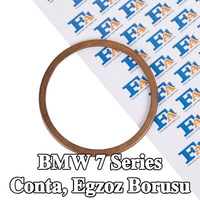 FA1 Conta, egzoz borusu — 2005 BMW 7 Series