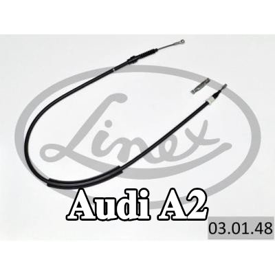 LINEX كابل، فرامل الخدمة — Audi A2