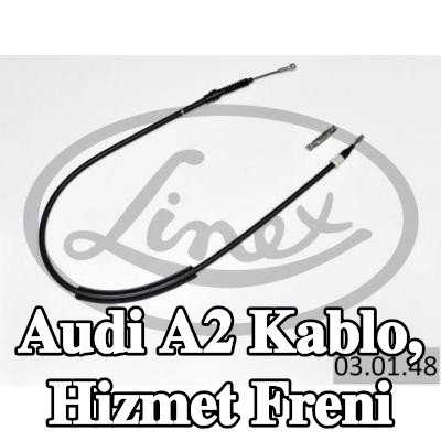 LINEX Kablo, hizmet freni — Audi A2