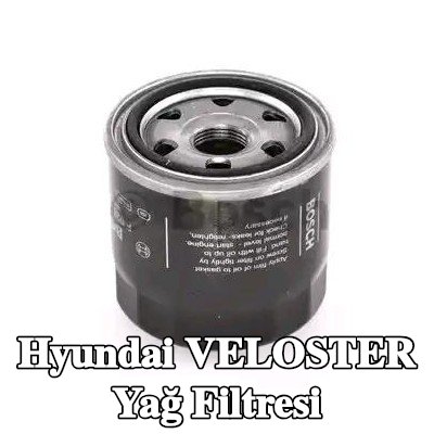 BOSCH Tek çek valflı yağ filtresi — Hyundai Veloster