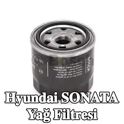 BOSCH Tek çek valflı yağ filtresi — Hyundai Sonata