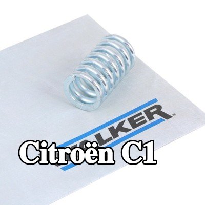 WALKER طقم التثبيت، كاتم الصوت — Citroën C1